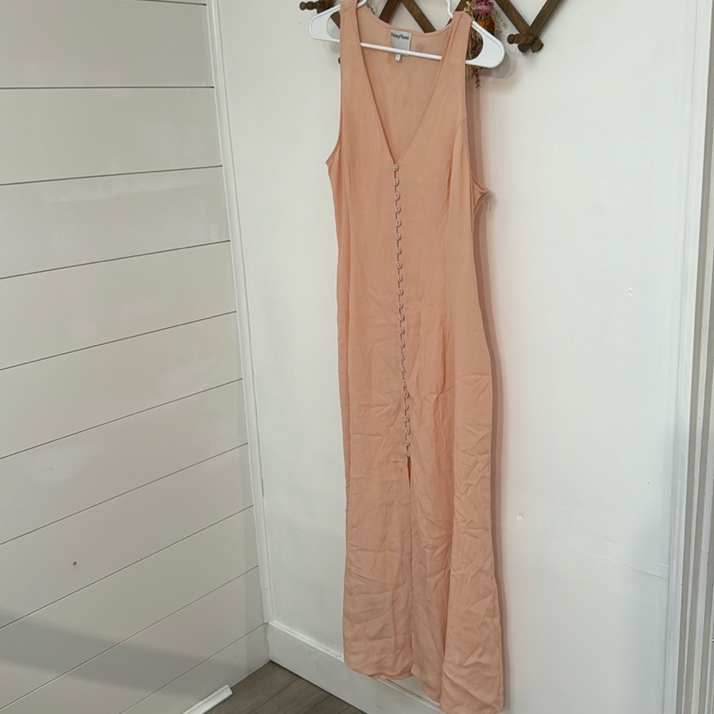 Privacy Please Button Down Dress